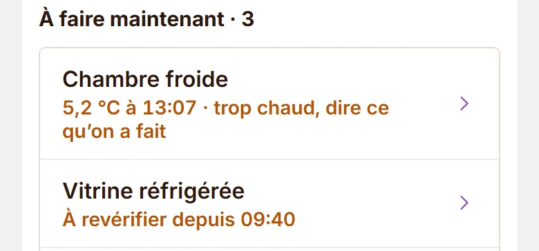 Les relevés d’hygiène à faire maintenant